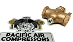 5X780 Grainger Inline Vertical Horizontal Check Valve Air Compressor Parts. Fixed Price $19.72.