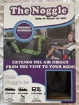 The Noggle Power Package Easy To Use Car Travel Air Accessory 8 Foot Black Ice. Fixed Price $45.00.