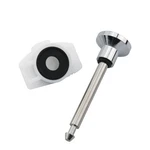 Yhxixi Bathtub Faucet Diverter Repair Kit, Includes 1 Chrome Plated. Fixed Price $12.73.