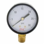 Jones Stephens G60030 Psi 2" Pressure Gauge Brass 1/4" Npt. Fixed Price $35.73.