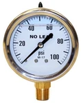 Merrill PGLNL100 Pressure Gauge 2-1/2" 0-100 Psi 1/4" Mpt. Fixed Price $25.83.