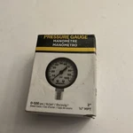 Boshart Industries PG-100 Pressure Gauge 0-100 Psi 2" Dial Face 1/4" Mpt Low Mnt. Fixed Price $10.99.