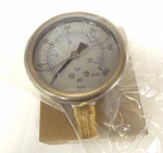 Gauge 2-1/2" Face S/s Case 0-300 Psi/bar 1/4" Npt Brass Lower Filled 025ER22. Fixed Price $19.68.