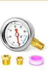 Meanlin Measure 30PSI Dry Low Pressure Gauge Stainless Steel 1/8 Npt 1.5 Face. Fixed Price $12.98.