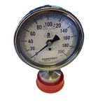 Ashcroft 8920 0-200 Psi Pressure Gauge Fnob. Fixed Price $58.08.