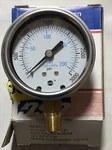 Amatek Usg, Spec: 165378, 3000 Psi Pressure Gauge, 2.5 Face, 1/4 Bottom Outlet. Fixed Price $30.00.