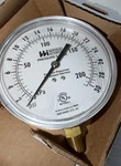 New Weiss 4CTS-1-039-4L 30 Psi 1/4 Pressure Gauge Hvac. Fixed Price $18.00.