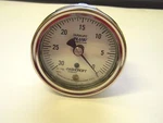 Ashcroft Pressure Gauge 2-1/2" 1/4" 30 To Scale Range 95428XLL. Fixed Price $39.75.