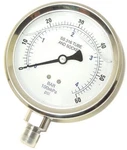 Gauge Face S/s Case 0-60 Psi/kpa/bar 1/4" Npt Lower Filled Nib 252ER20. Fixed Price $52.55.
