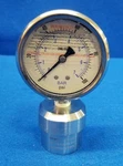 Pic Gauges 301L254E/0JJJ100 Pressure With Diaphragm Seal, To Psi,. Fixed Price $50.00.