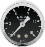 Allstar Performance #ALL80210 1.5IN Gauge 0-15 Psi Dry Type. Fixed Price $21.99.