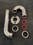 Keeney Trap 17 Gauge Brass Tubing Chrome Plated 301CP P13. Fixed Price $10.39.