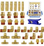 Muhize Brass Dot Air Brake Line Fittings -. Fixed Price $44.99.