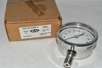 Duro 4207-0533 Industrial Pressure Gauge: To 100 Psi, 1/2 Dial, Np. Fixed Price $51.98.