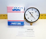 New Ametek Usg 3-1/2" Vacuum Pressure Gauge 0-30PSI 1/4" Npt 171223A. Fixed Price $22.49.