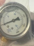 Porch-lift Thyssenkrupp 3,000 Psi BAR/100XKPA Hydraulic Pressure Gauge BINM47. Fixed Price $150.00.