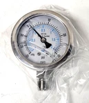 Gauge 2-1/2" Face S/s Case 30"HG-0-30 Psi 1/4" Npt Stainless Lower 030ER21. Fixed Price $28.99.