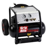 Grip Rite 12 Amp 2.5HP 4 Gallon 1725RPM Compressor With Wheels. Fixed Price $539.99.