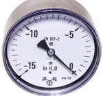 Winters Plp Series 4" Low Pressure Gauge Stainless Steel 0-15" Water/vac. Fixed Price $70.00.