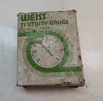 Weiss Instruments Tl Utility Gauge 0-60PSI 554-25 Analog White Dial. Fixed Price $24.89.