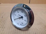 Nisshin 0-0.6 Pressure Gauge New Part No. DU38X70X6MPA. Fixed Price $50.00.