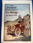 Diamond Rubber Company Tire Magazine Ad-country Life America 1911. Fixed Price $7.00.