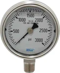 Wika 2-1/2" Dial, 1/4 Thread, 0-3,000 Scale Range, Pressure Gauge Lower Conne.... Fixed Price $210.57.