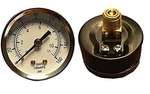 New Air Pressure Gauge Compressor Hydraulic 1.5" Face 0-160 Psi Back Moun.... Fixed Price $15.71.