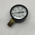 Mija Pressure Gauge 0-60PSI 1/4NPT, Bottom Mount, 2" Diameter Face. Fixed Price $12.99.