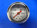 Marshall Gauge 0-30 Psi Fuel Pressure Oil White 1.5" Diameter Liquid. Fixed Price $29.95.