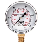 Winters 21/2 Inch Economy Pressure Gauge 0100 Psi/kpa 1/4 Npt Bottom. Fixed Price $36.98.