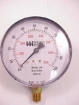 Weiss TL35-100-4L 1/2" Pressure Gauge 0-100 Psi Ships On The Same Day. Fixed Price $24.50.