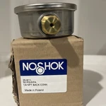 Noshok 20.110.30 Psi-kpa" Pressure Gauge 0-30 Steel Case 1/4"BLACK Conn. Fixed Price $40.00.