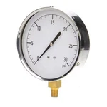 Industrial Pressure Gauge, 30 Psi, 1/2 Dial, 1/4 Npt, Bottom. Fixed Price $35.39.
