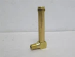 240674 New-no Box; Ldi G105-2-1PC Vented Brass Oil Gauge 3/8NPT; Ser: G100. Fixed Price $24.12.