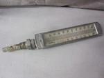 Vintage All Chrome Steam H.o. Trerice Thermometer Gauge Detroit Michigan. Fixed Price $49.99.