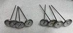 Lot 8 Fisherbrand Ertco Durac Thermometers. Fixed Price $29.00.