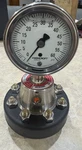 Ashcroft 60 Psi Pressure Gauge W/ Diaphragm Seal 316SS Glycerin Filled Sanitary. Fixed Price $189.98.