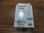 Wika 8611017 Gauge Compressed Gas Regulator Replacement 30PSI 111.11 2" 1/4" Npt. Fixed Price $11.48.