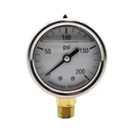 G7012-200 Oil Filled Pressure Gauge Psi Inch Dia 1/4 Npt Bottom Mount. Fixed Price $15.73.