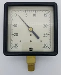 Us Gauge 13175 Vacuum & Pressure -30 To +30 Psi, 3-1/2" Square Face Steampunk. Fixed Price $19.99.