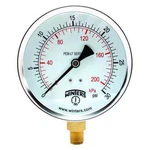 Lead-free Pressure Gauge, 30 Psi, In 1/4 Npt, Bottom Location, Steel. Fixed Price $38.38.