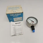 Helicoid E4M1P20000000 30/30 In Hg/psi Vacuum Pressure Gauge 304SS 1/4" Npt. Fixed Price $41.92.