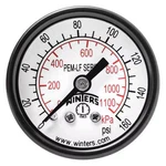 Pressure Gauge, To 160 Psi, 1/2 In 1/8 Npt Center Back Location, Steel. Fixed Price $26.78.