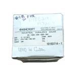 Ashcroft 2.5 Inch Psi 1/4 Connection Pressure Gauge 25-1009-AW-02B-30#. Fixed Price $29.99.