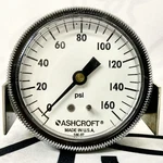 Ashcroft 63MM Pressure Gauge 0-160 Psi 1/4 Npt. Fixed Price $27.20.