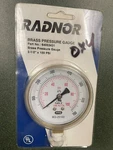 Radnor Brass Pressure Gauge, 100PSI, 64003431 (new In Box). Fixed Price $7.50.