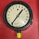 New Ashcroft 45-1377-AS-02L-15# Pressure Gauge 0-15PSI 4-1/2" Brz Tube. Fixed Price $53.20.