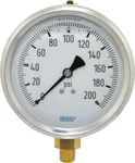 Wika 4" Dial, 1/4 Thread, 0-200 Scale Range, Pressure Gauge Lower Connection .... Fixed Price $135.11.