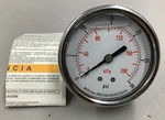 Grainger 4CFR4A Stainless Pressure Gauge 0-30PSI, 1/4" Npt, 2-1/2" Dial (B171). Fixed Price $40.00.